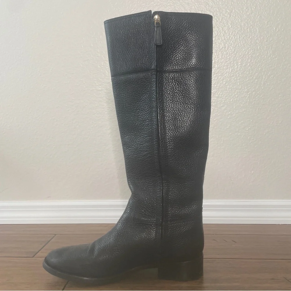 Tory Burch knee high boots riding boots leather boots black boots fall winter - Picture 13 of 16